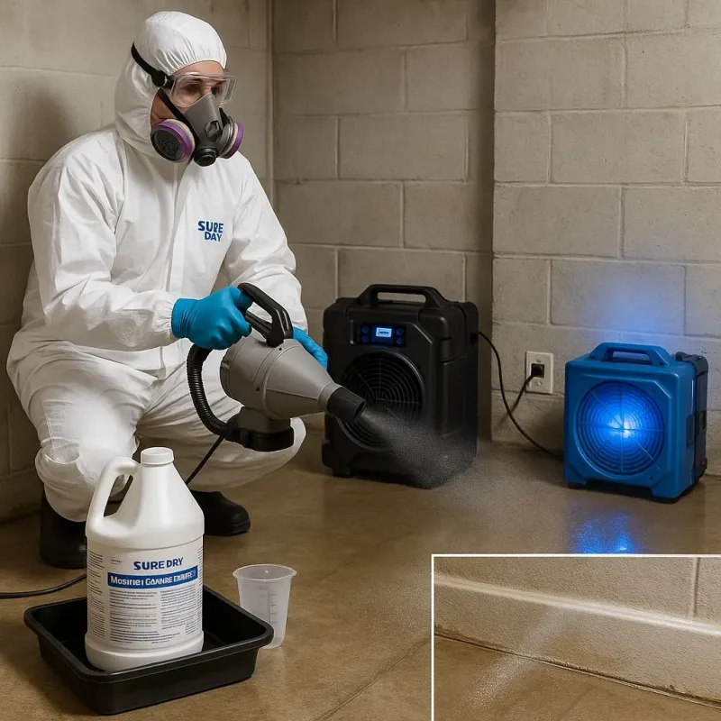 Sanitization and Odor Removal process in Schaumburg, IL