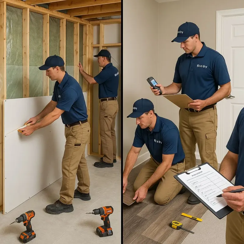 Repairs and Reconstruction process in Schaumburg, IL